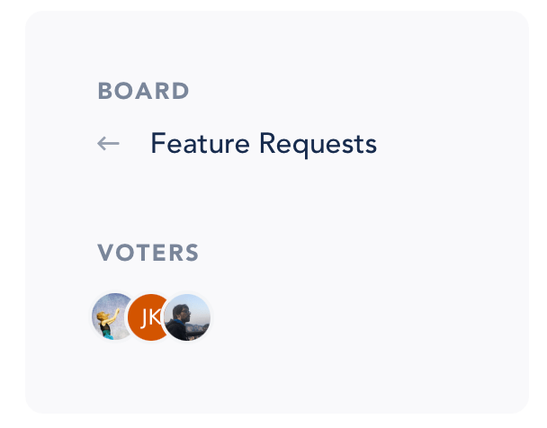 feature voting user view