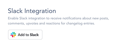 Connect Slack